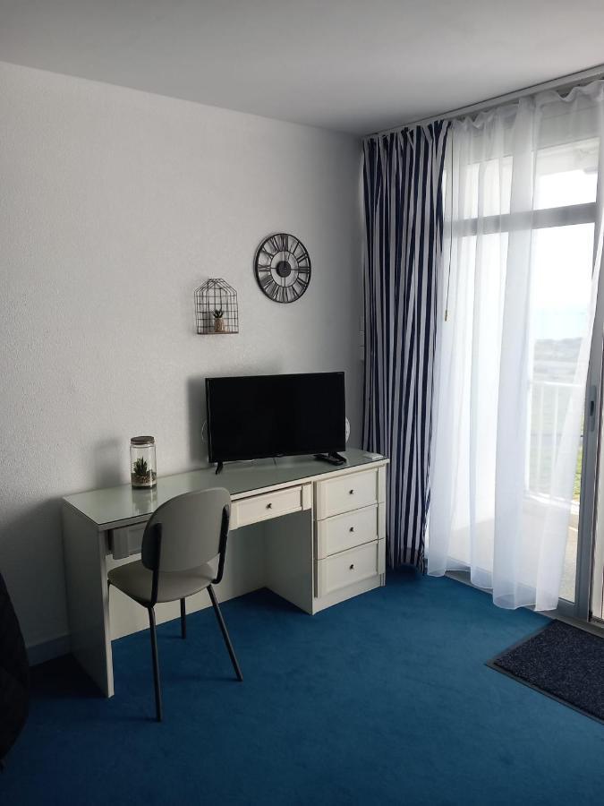 Grand Studio Vue Mer Dans Residence Des 3 Iles Pres De La Thalasso Quiberon Exterior foto